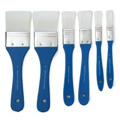 Cheapest π 12 Packs: 6 ct. (72 total) Necessities™ White Synthetic Flat Brush Set by Artist's Loft™ by Artists Loft β