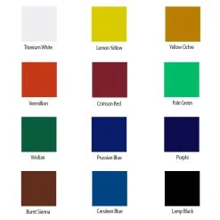 Brand new ✨ 12 Pack: Gouache Paint Set by Artist's Loft™ Fundamentals™ by Artists Loft ⭐ -Artists Loft Sales MP184746 3