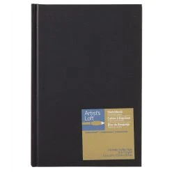 New ⭐ 6 Pack: Black Sketchbook by Artist's Loft™ Fundamentals by Artists Loft ⭐