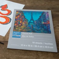 Best deal ✔️ 12 Pack: Canvas Pad by Artist's Loft™ Necessities™, 12" x 16" by Artists Loft 🥰
