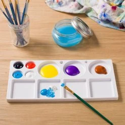 Hot Sale β€οΈ 24 Pack: 11 Well Rectangular Artist Palette by Artist's Loft™ by Artists Loft π 7 Hot Sale β€οΈ 24 Pack: 11 Well Rectangular Artist Palette by Artist's Loft™ by Artists Loft π -Artists Loft Sales MP207777 20