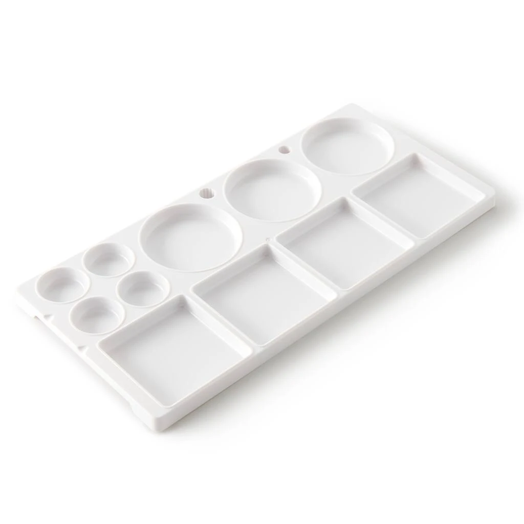 Hot Sale β€οΈ 24 Pack: 11 Well Rectangular Artist Palette by Artist's Loft™ by Artists Loft π 4 Hot Sale β€οΈ 24 Pack: 11 Well Rectangular Artist Palette by Artist's Loft™ by Artists Loft π - Image 2