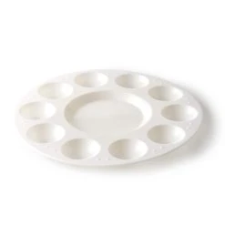 Wholesale ✨ 12 Pack: Round 10 Well Artist Palette by Artist's Loft® by Artists Loft ✔️