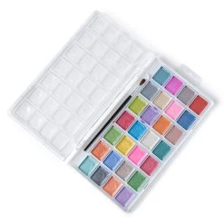 Promo 😀 8 Pack: Pearlescent Watercolor Paints by Artist's Loft™ Fundamentals™ by Artists Loft 🔥 -Artists Loft Sales MP265456 25