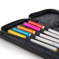 Cheapest ⭐ 8 Pack: Black Empty Markers Case by Artist's Loft™ by Artists Loft ⌛ -Artists Loft Sales MP344489 22