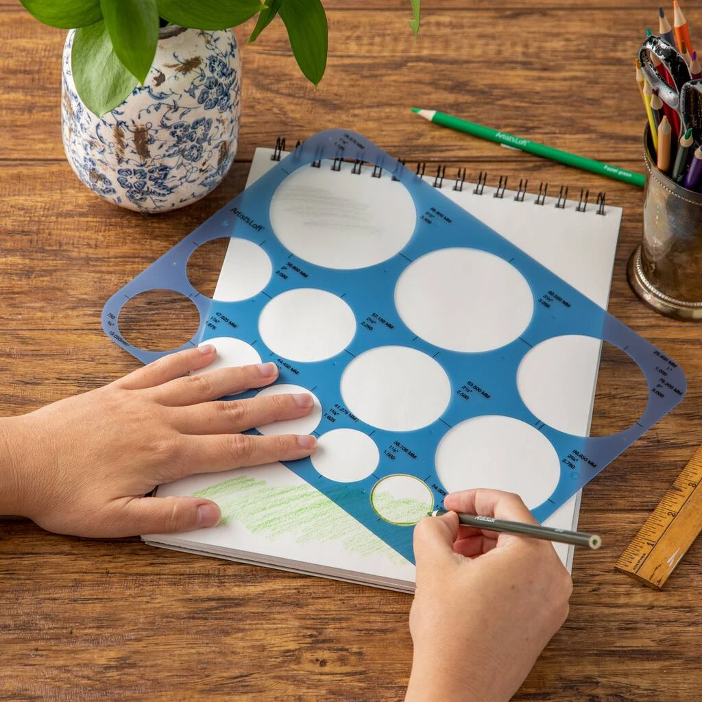 Best deal π 12 Pack: Circle Template by Artist’s Loft™ by Artists Loft βοΈ 4 Best deal π 12 Pack: Circle Template by Artist’s Loft™ by Artists Loft βοΈ - Image 2