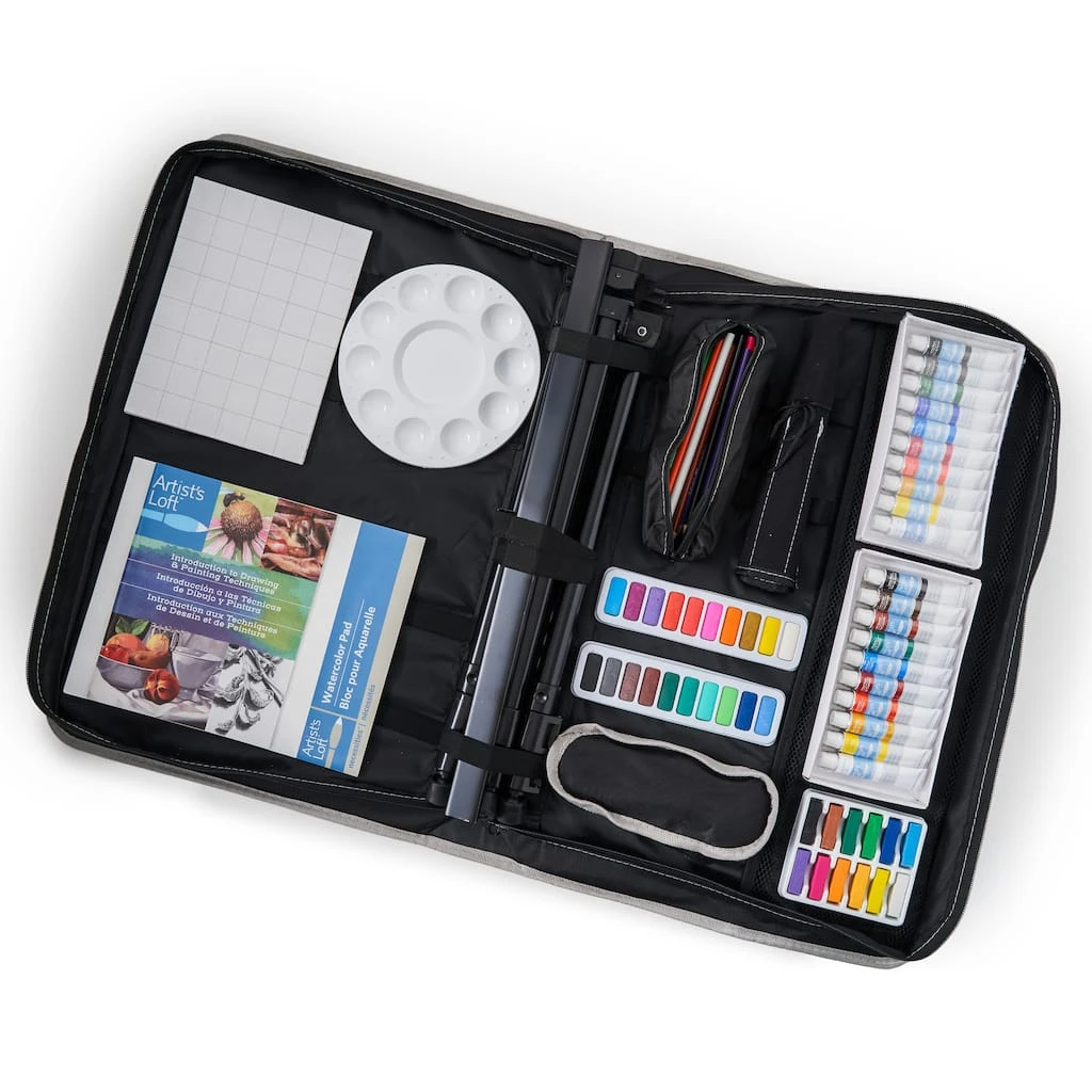 Cheapest ⭐ 6 Pack: 101 Piece Deluxe Easel Art Set by Artist's Loft™ Necessities™ by Artists Loft ⭐ 5 Cheapest ⭐ 6 Pack: 101 Piece Deluxe Easel Art Set by Artist's Loft™ Necessities™ by Artists Loft ⭐ - Image 3