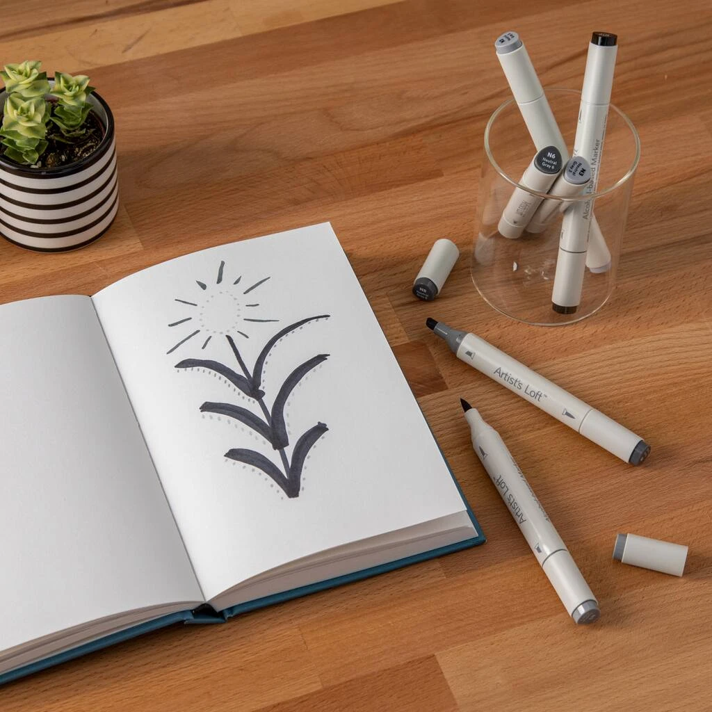 Deals π₯ 6 Packs: 6 ct. (36 total) Gray Sketch Markers by Artist's Loft™ by Artists Loft β¨ 4 Deals π₯ 6 Packs: 6 ct. (36 total) Gray Sketch Markers by Artist's Loft™ by Artists Loft β¨ - Image 2