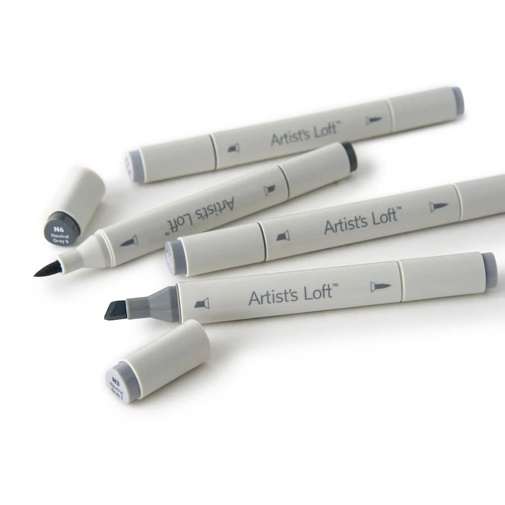Deals π₯ 6 Packs: 6 ct. (36 total) Gray Sketch Markers by Artist's Loft™ by Artists Loft β¨ 3 Deals π₯ 6 Packs: 6 ct. (36 total) Gray Sketch Markers by Artist's Loft™ by Artists Loft β¨