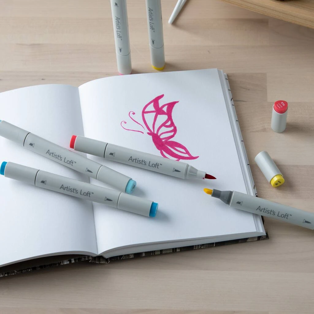 Best Pirce π 6 Packs: 6 ct. (36 total) Bright Primaries Sketch Markers by Artist's Loft™ by Artists Loft π 4 Best Pirce π 6 Packs: 6 ct. (36 total) Bright Primaries Sketch Markers by Artist's Loft™ by Artists Loft π - Image 2