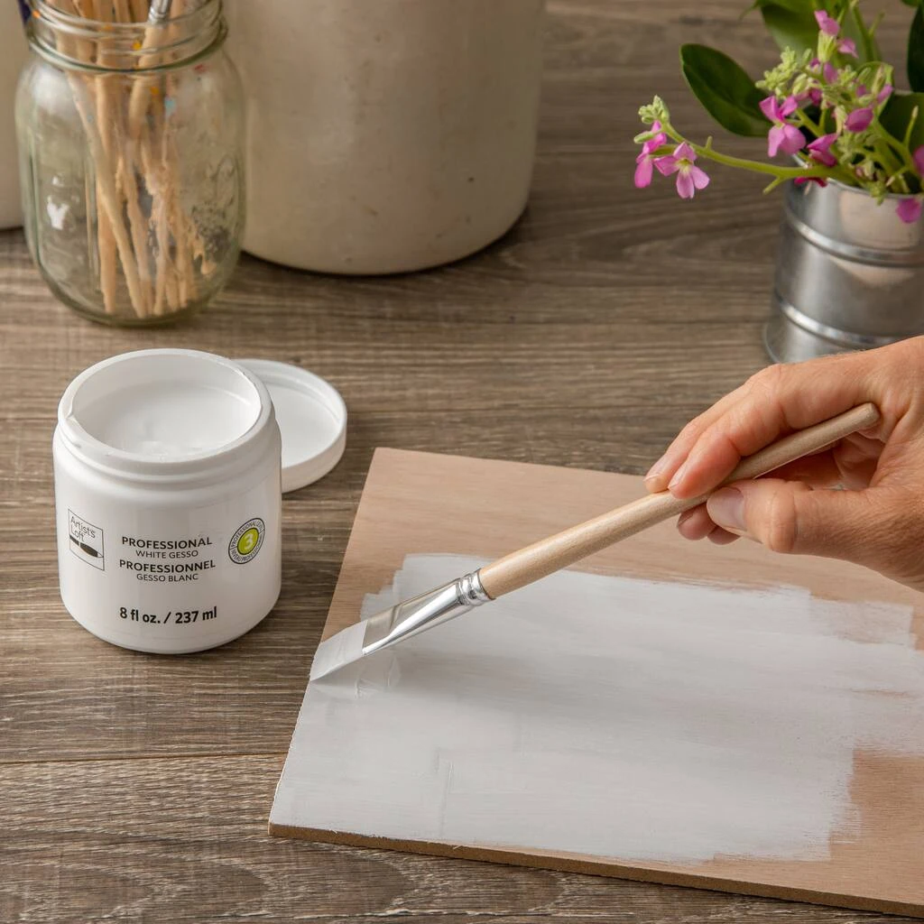 Budget 🧨 12 Pack: Professional White Gesso by Artist's Loft™ by Artists Loft ✔️ 4 Budget 🧨 12 Pack: Professional White Gesso by Artist's Loft™ by Artists Loft ✔️ - Image 2