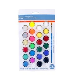 Coupon 🔥 12 Pack: Acrylic Paint Pots by Artist's Loft™ Fundamentals™ by Artists Loft 🔔