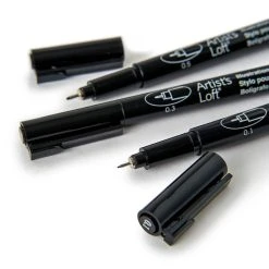Cheapest π 6 Packs: 3 ct. (18 total) Black Illustration Pens by Artists Loft™ βοΈ