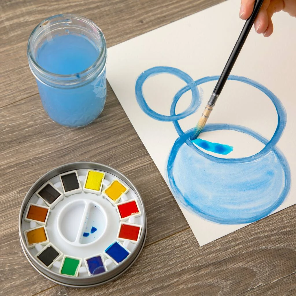 Best Pirce ๐ 12 Pack: Watercolor Half-Pan Set by Artist's Loft™ by Artists Loft ๐ 4 Best Pirce ๐ 12 Pack: Watercolor Half-Pan Set by Artist's Loft™ by Artists Loft ๐ - Image 2