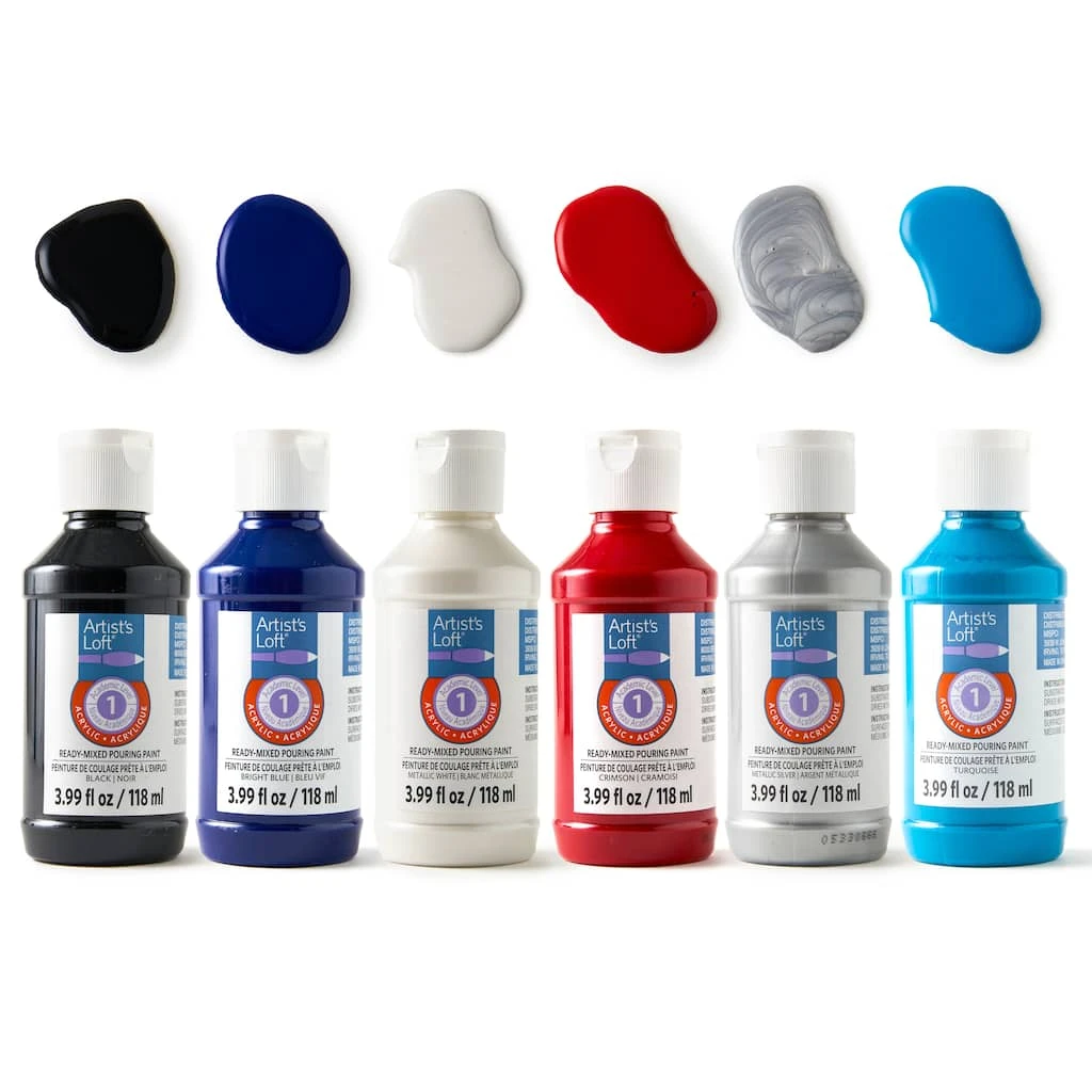 Best Sale ✨ 12 Packs: 6 ct. (72 total) Ready-Mixed Pouring Paint Set by Artist’s Loft™ by Artists Loft ✨ 5 Best Sale ✨ 12 Packs: 6 ct. (72 total) Ready-Mixed Pouring Paint Set by Artist’s Loft™ by Artists Loft ✨ - Image 3