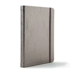 Promo 🥰 12 Pack: Metallic Gray Premium Hardcover Dot Journal by Artist's Loft™, 6" x 8" by Artists Loft ⌛ -Artists Loft Sales MP627700 20