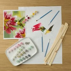 Coupon 🎁 12 Pack: Hummingbird Paint-by-Number Kit by Artist's Loft™ Necessities™ by Artists Loft ✨ -Artists Loft Sales MP654640 20