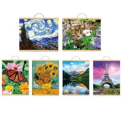 Outlet 🛒 Black Friday All-In-One Paint By Numbers Bundle by Artists Loft ✨