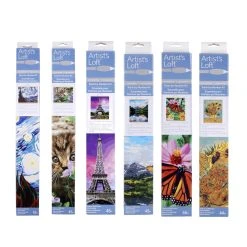 Outlet 🛒 Black Friday All-In-One Paint By Numbers Bundle by Artists Loft ✨ -Artists Loft Sales VB79367S 4